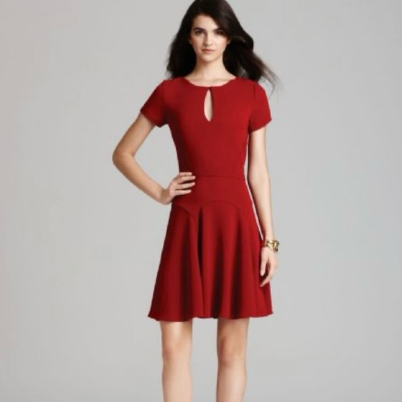Diane Von Furstenberg Raizel Red Mini Dress - Picture 4 of 6